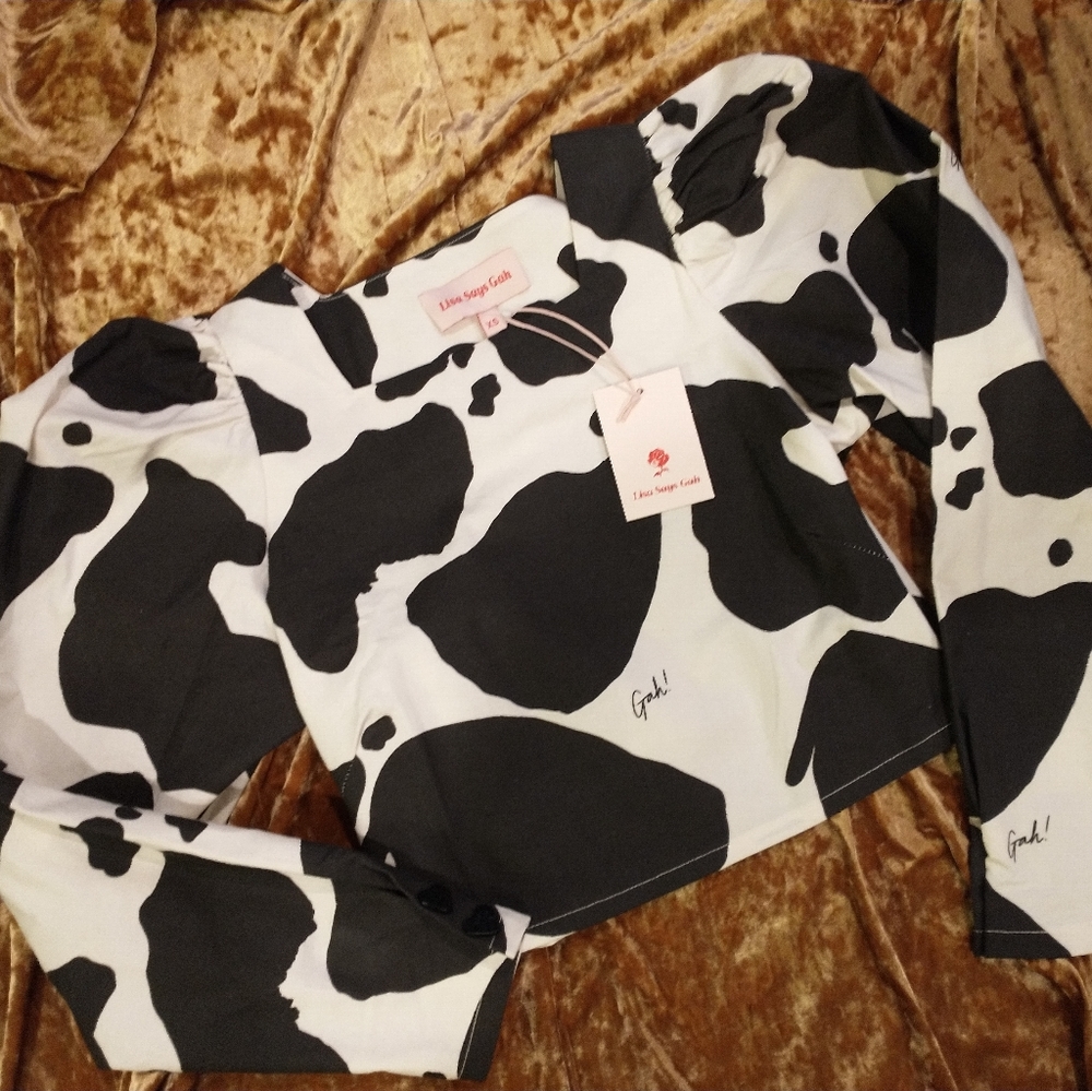 Gah! Maddie Top in cow print 🐄 - Picture 7 of 10
